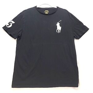 Polo Ralph Lauren Embroidered Big Pony Number 3 T Shirt‎ With Issues please read